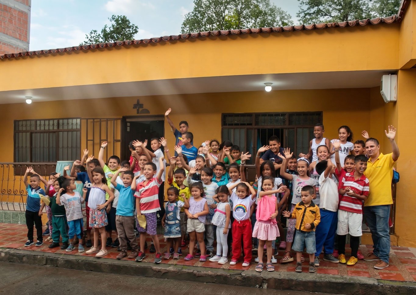 Niños de la fundación